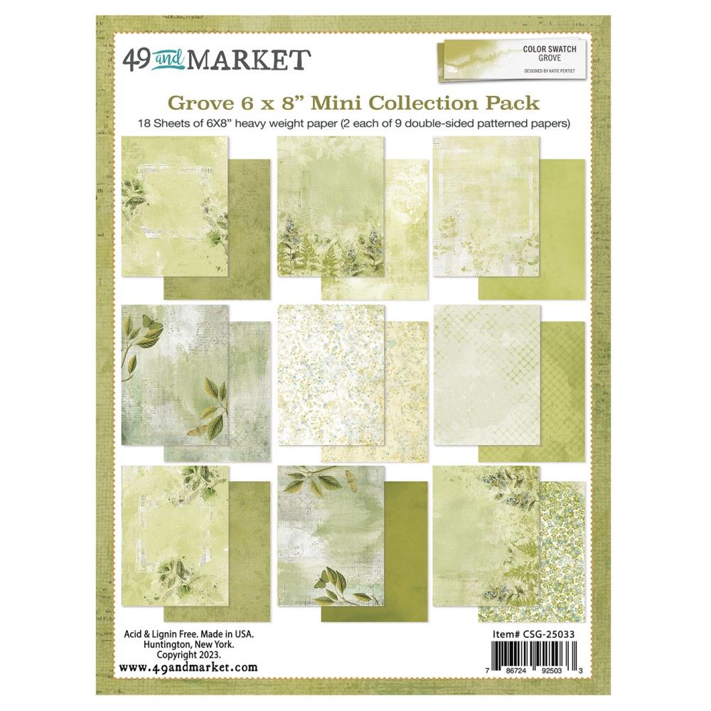 49 & Market Color Swatch Grove 6 x 8 Collection Pack